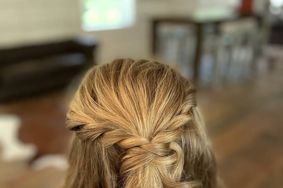 Half-up Hairstyle