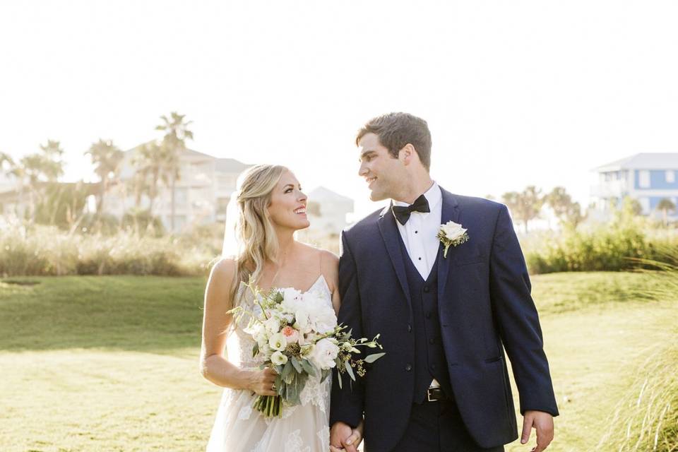 Bride and groom