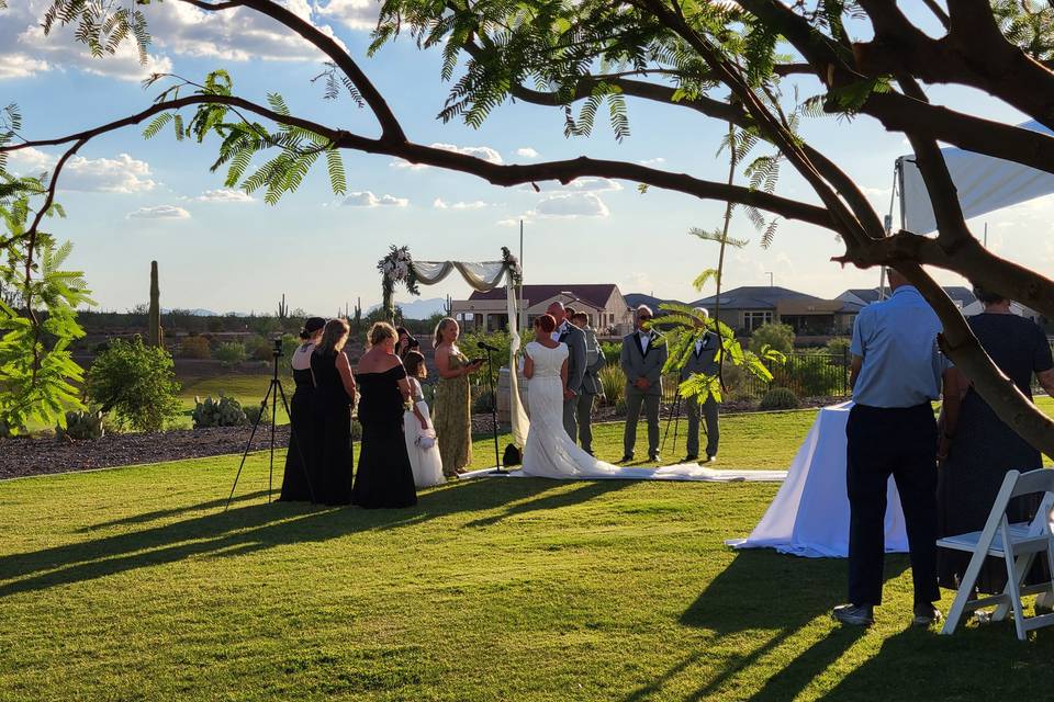 Ceremony view one