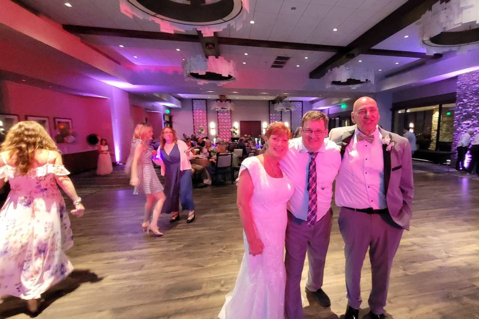 Pic with the couple