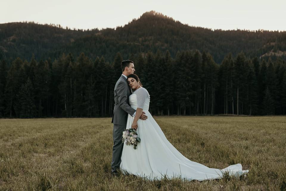 Romantic Wilderness Wedding