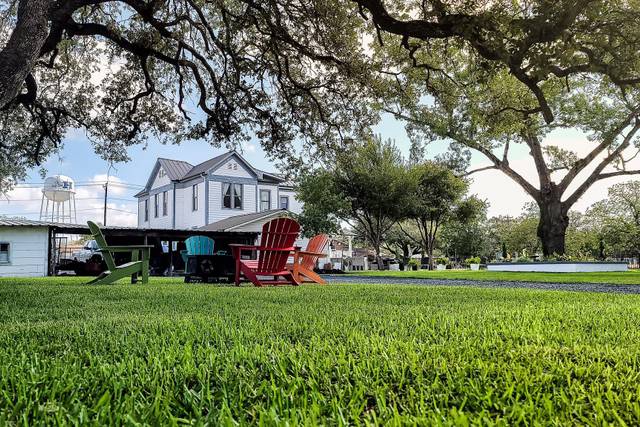 Lush green lawns