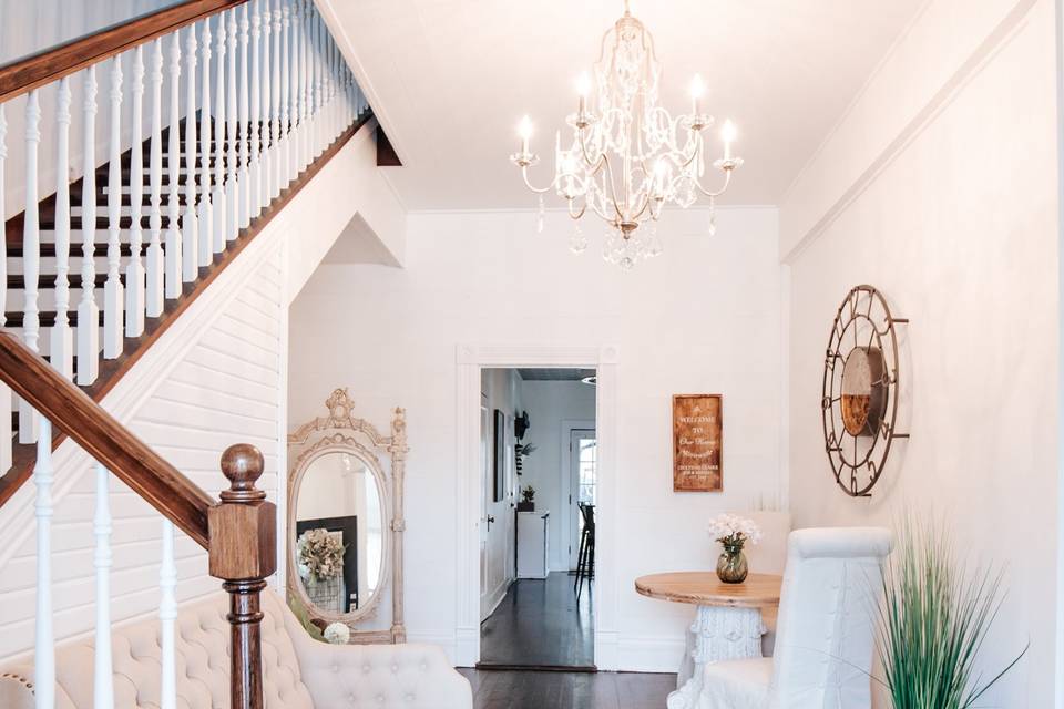 Stately entryway