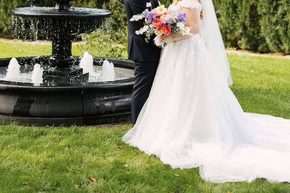 Romantic fountain