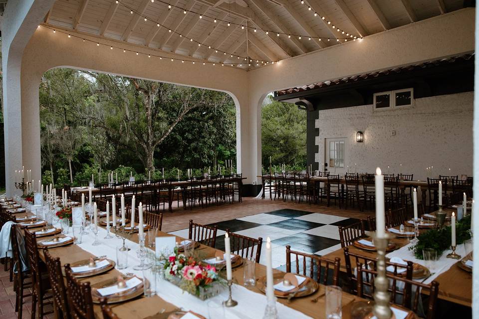 Reception in Pavilion