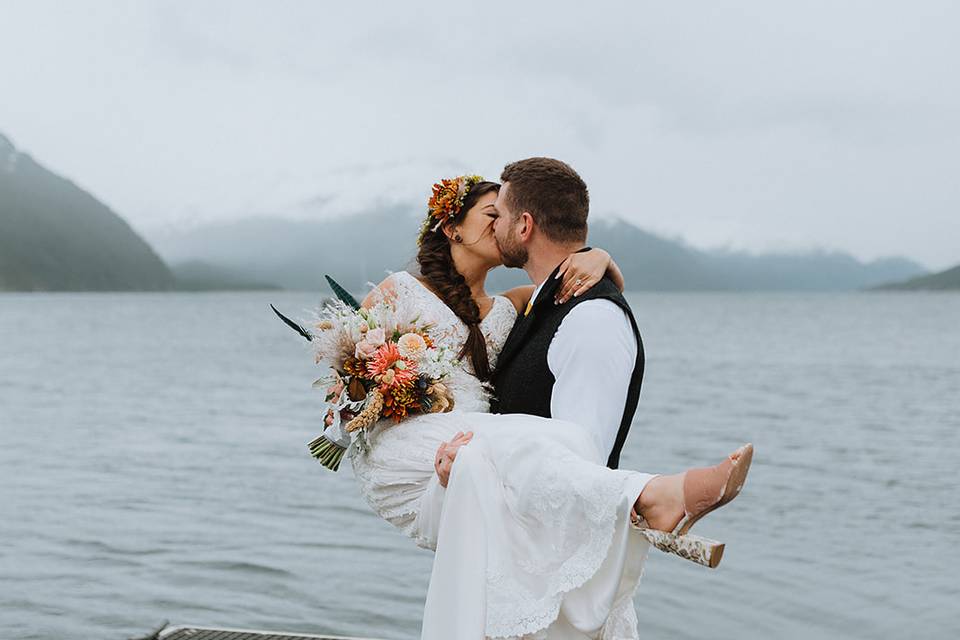 Whittier, Alaska Wedding