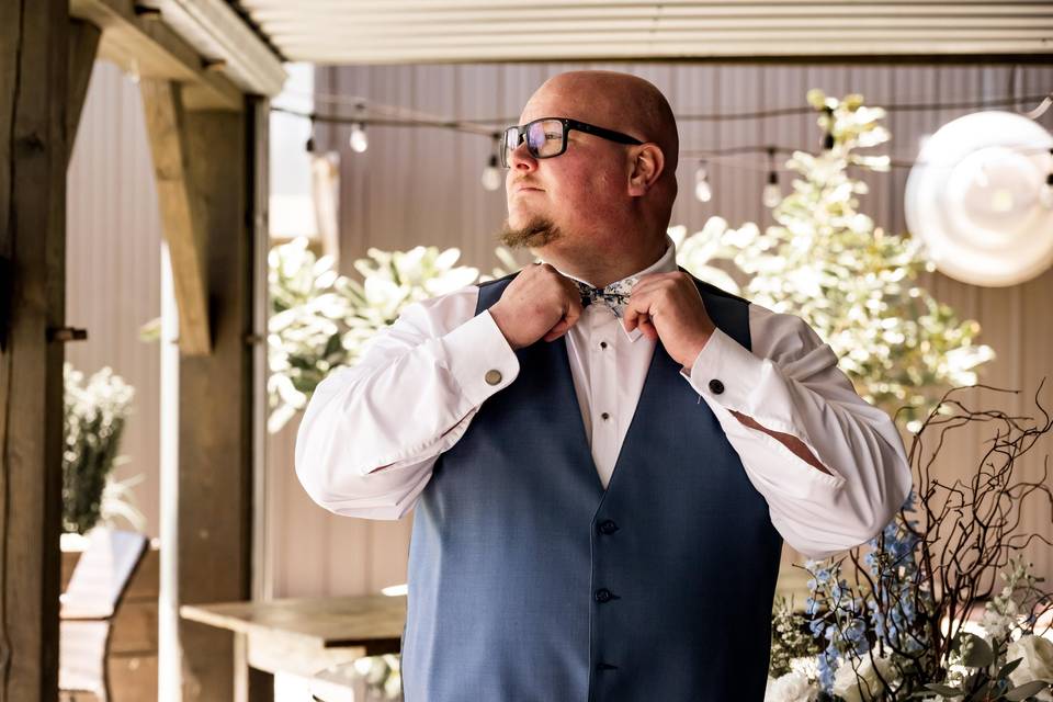 Groom at Farm & Bakery Events