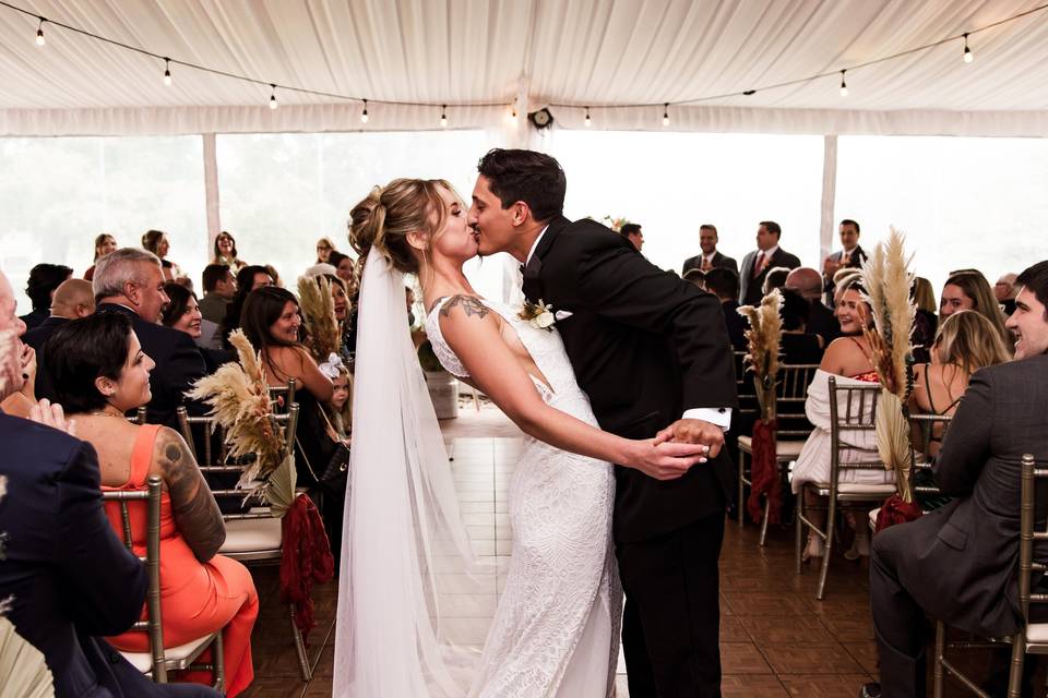 Ceremony at Chauncey Hotel