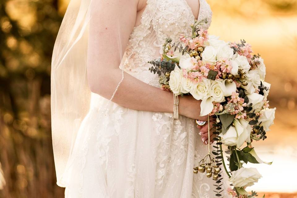 Bride at Belle of Blue Bell