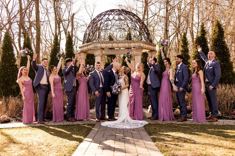 Hamilton Manor Wedding Party