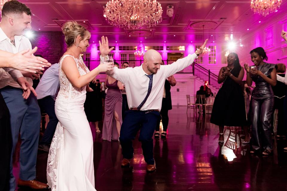 Reception at Hamilton Manor