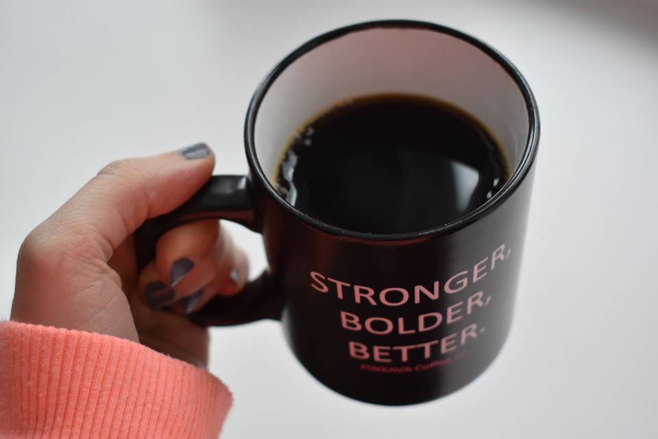 Strong coffee