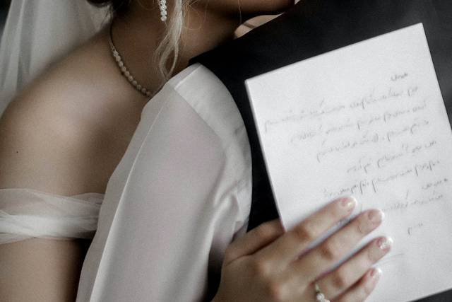 Bride with Vows