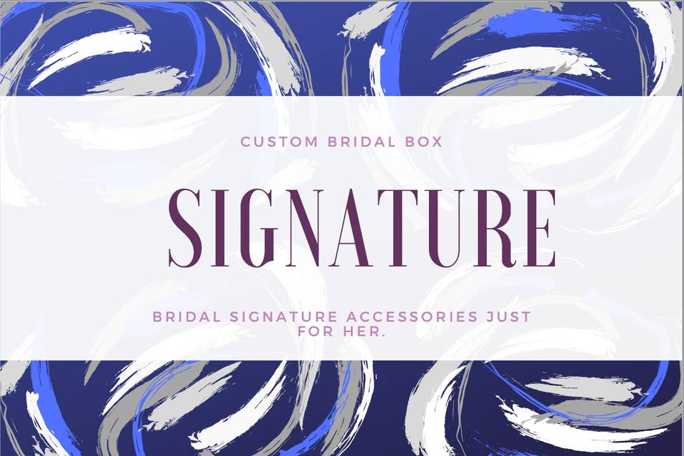 Wedding Signature Box