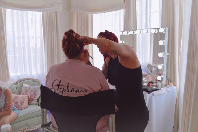 Makeup Artist and Bridesmaid