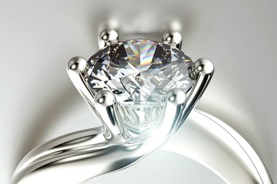 Diamond engagement rings