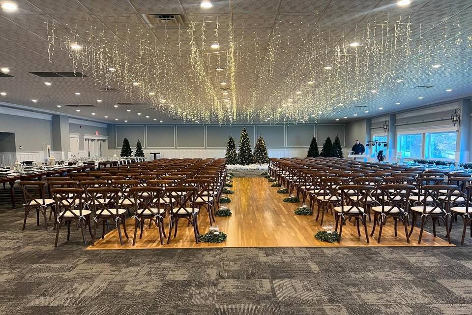 Indoor ceremony