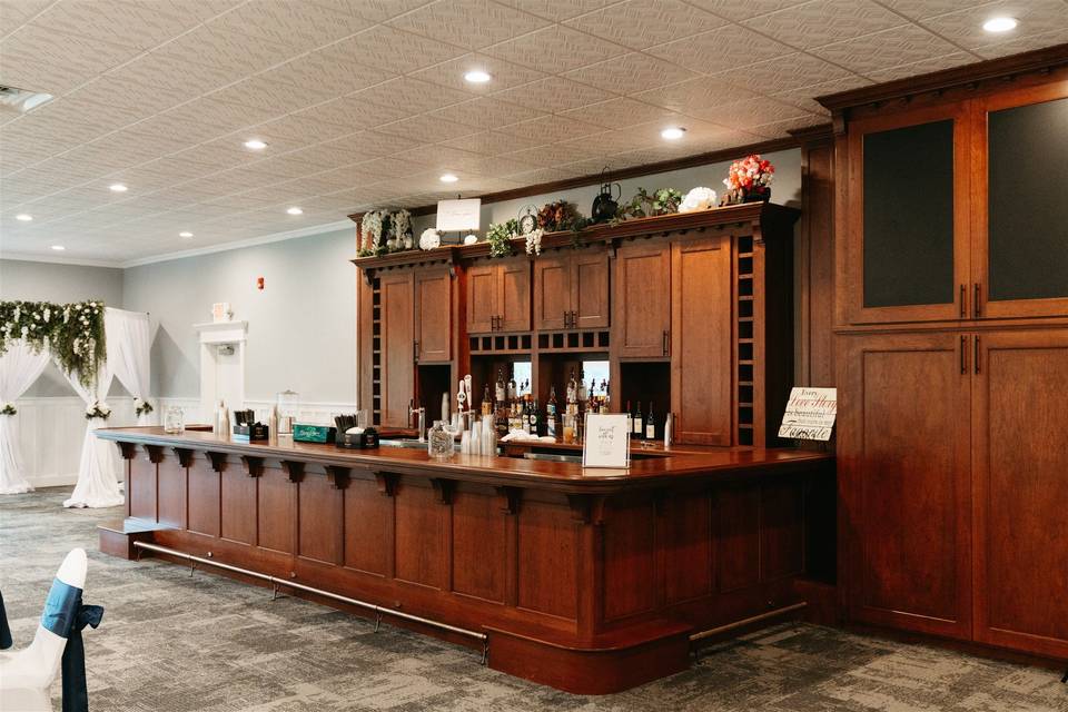 Bar reception room