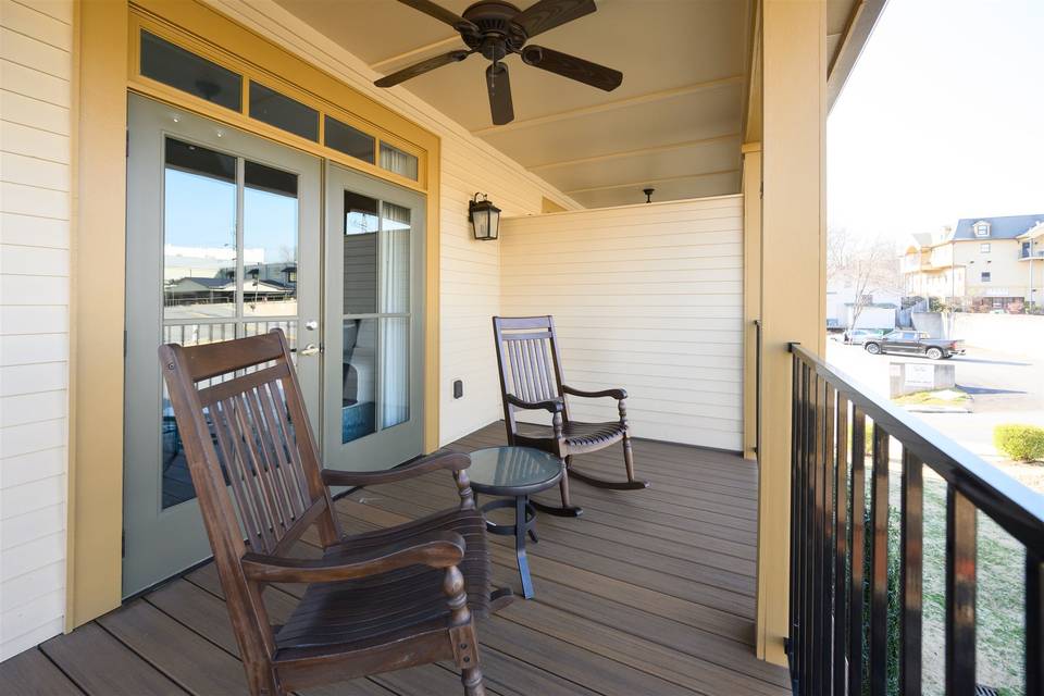 Balcony at The Lodge