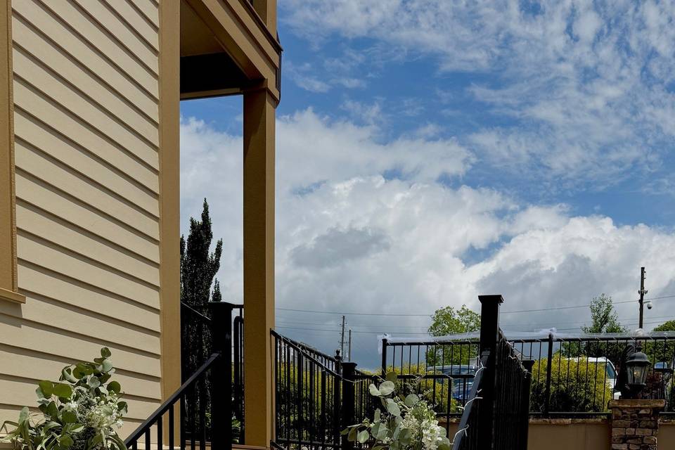 Entrance to the Veranda