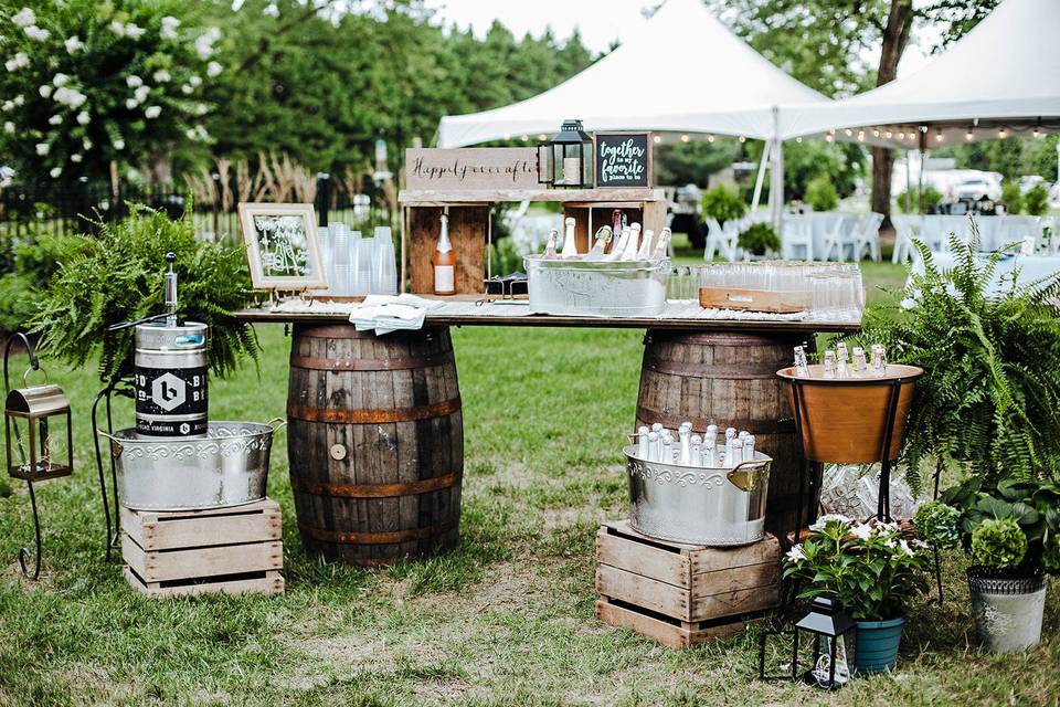 Wine Barrel Bar