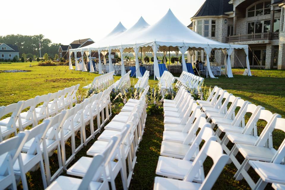 Pole Tent Wedding