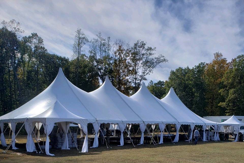 40x100 Pole Tent