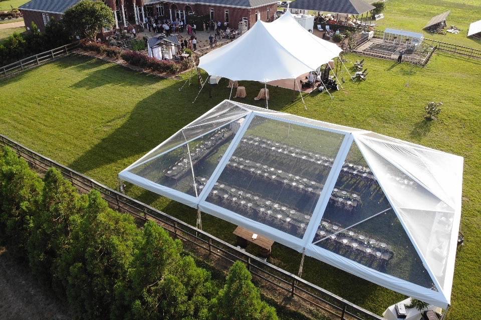 Sailcloth & Clear Top Tents