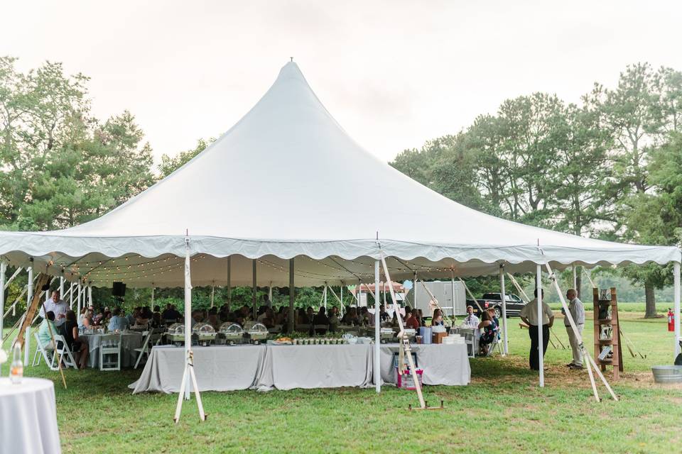 Pole Tent Wedding