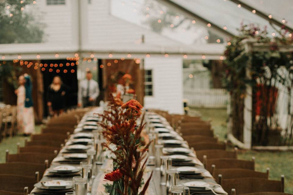 Farm Table Seating