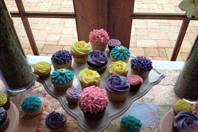 Colorful cupcakes