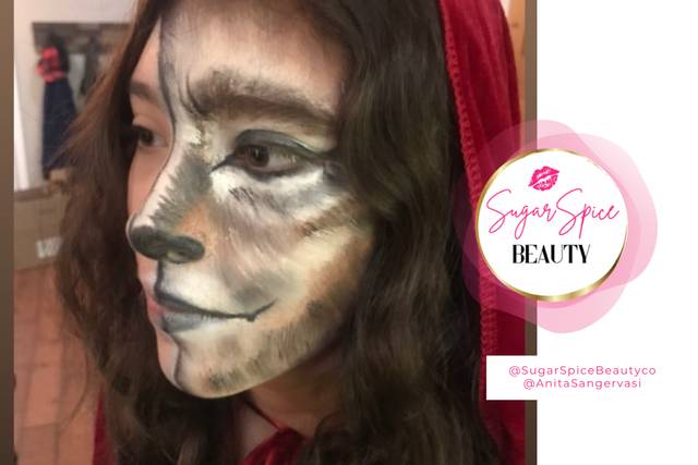 Halloween character makeup