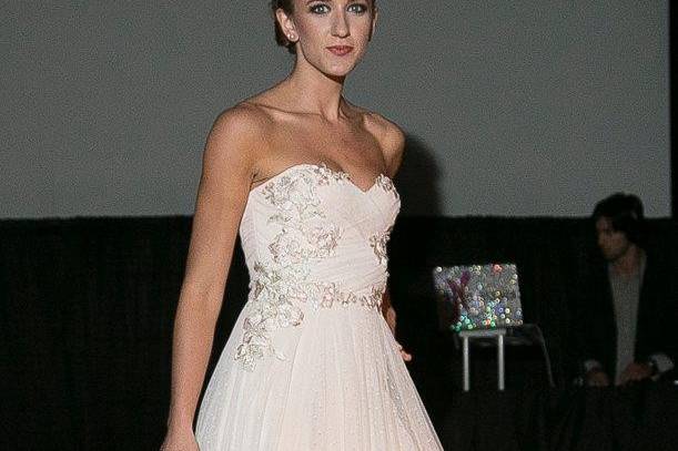 Event: Rock The Runway DC | Photographer: Phil Kogan | Key Artist: Rachel Lane (www.rachellanemua.com)| Artist: Mai-Ly Ryan