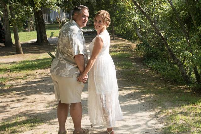 Canal wedding walk