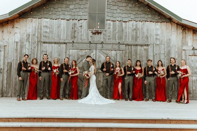 Barn ceremony location
