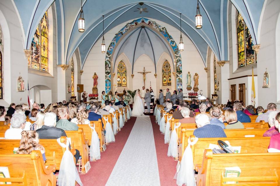 Catholic ceremony