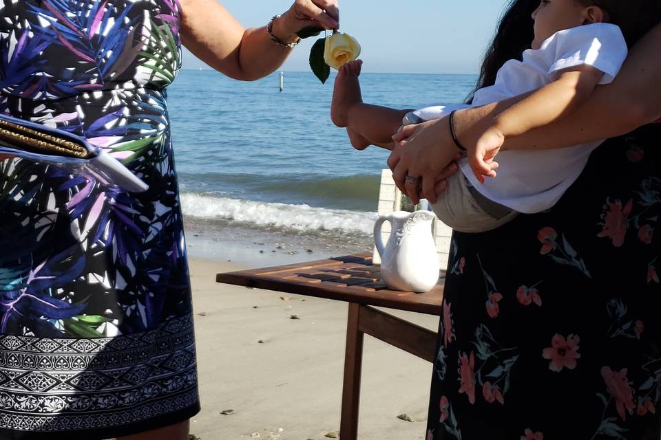 Beach Side Baby Blessing