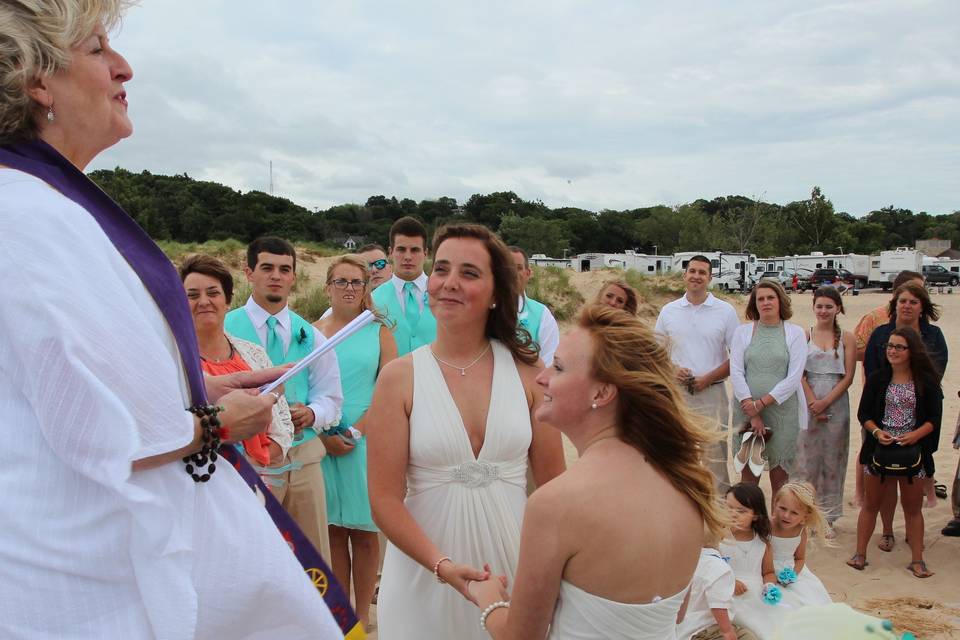 Beach wedding