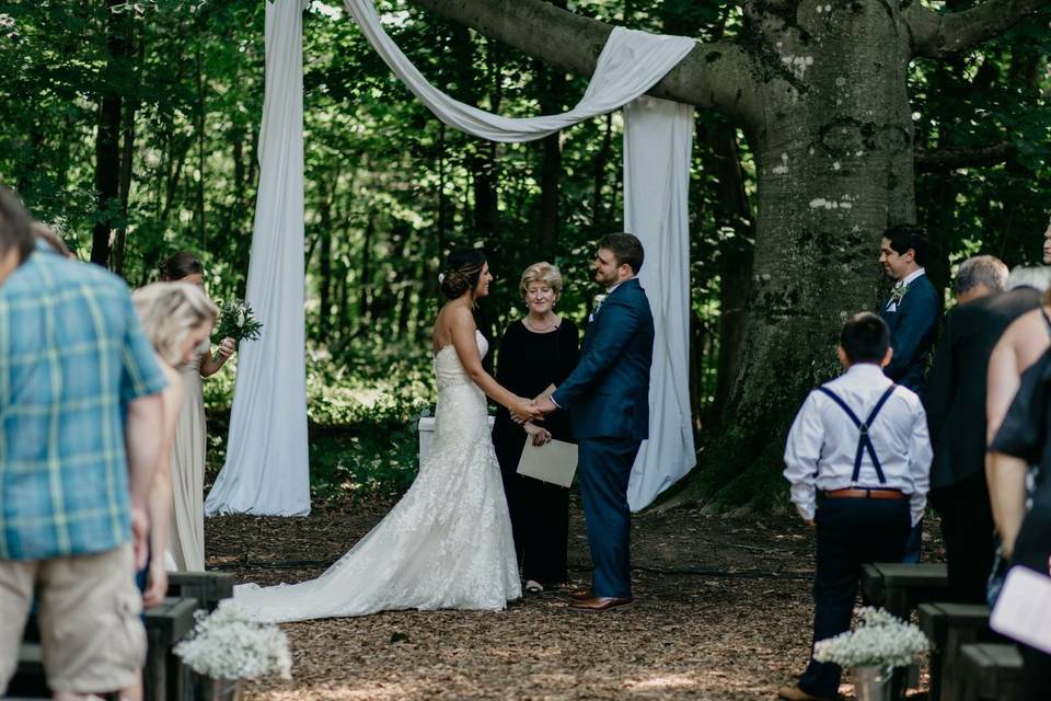 Forest wedding