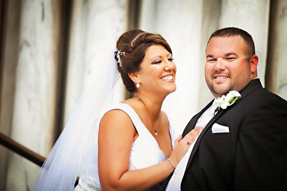 Bride and groom