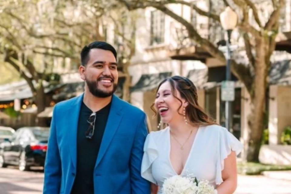 Engagement Hair & Makeup