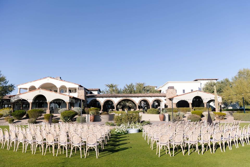 Courtyard Reception