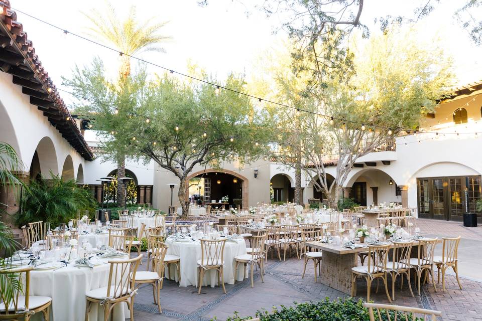 Courtyard Reception