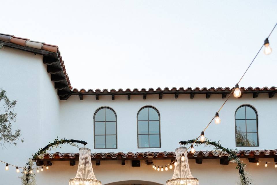 Courtyard Reception