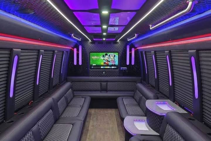 22 Pass Limo Bus