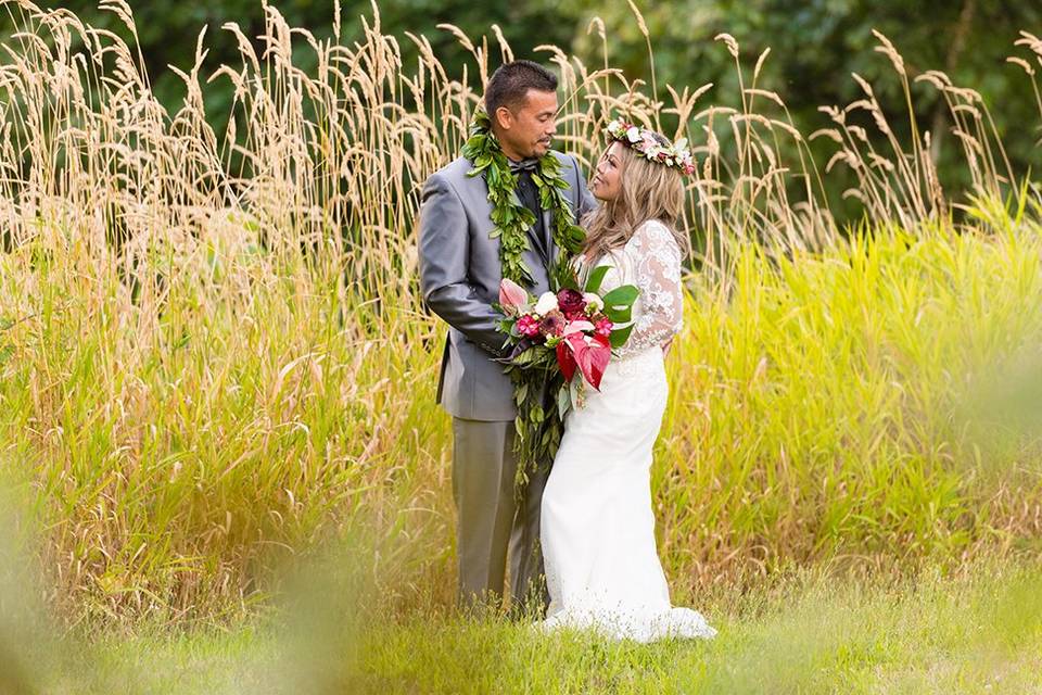 Hawaiian wedding Seattle