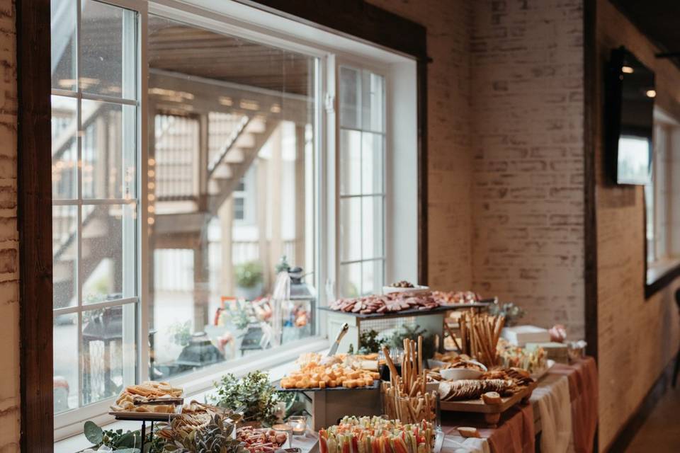 Catering Table Space Galore