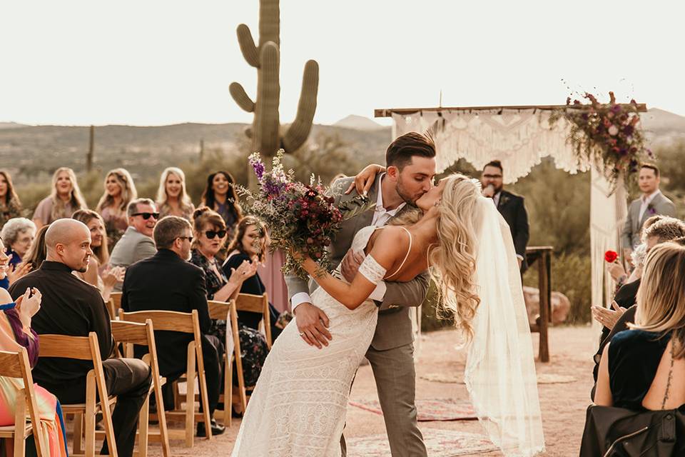 Ceremony at La Puesta del Sol