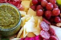 Cheese and fruits