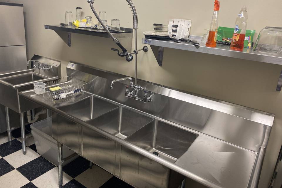 3 Bay Sink